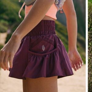 Purple Athletic Skirt